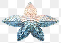 PNG Star jewelry pattern leaf.