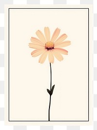PNG  Flower petal plant daisy. AI generated Image by rawpixel.