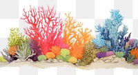 PNG Coral reef aquarium outdoors nature.