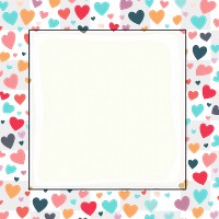 PNG  Heart backgrounds pattern paper. AI generated Image by rawpixel.
