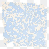 PNG  Blue terrazzo ripped paper backgrounds map white background.