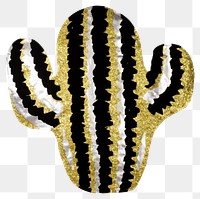PNG  Cactus shape ripped paper white background creativity clothing.