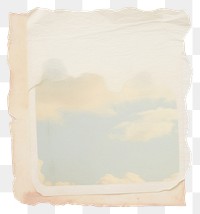 PNG  Cloud ripped paper backgrounds painting text.