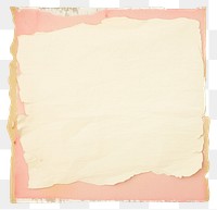 PNG  Pastel ripped paper backgrounds text white background