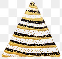 PNG  Triangle shape ripped paper white background celebration clothing.