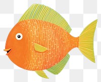 PNG Goldfish animal aquarium swimming.