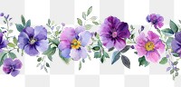 PNG  Purple flower nature plant white background.