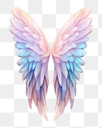 PNG Wings angel art white background