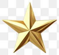 PNG  Gold symbol star white background.