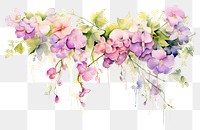 PNG Garland flower painting blossom petal