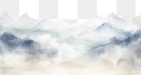 PNG Mountain landscape nature cloud.