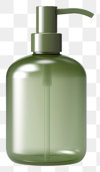 PNG Bottle green white background container. 