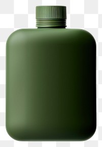 PNG Ceremic SHAMPOO BOTTLE in army green bottle simplicity  