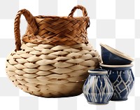 PNG Pottery Scandinavian basket pottery accessories handicraft.