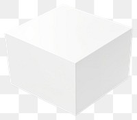 PNG  Small Carton Box Mockup white box simplicity. AI generated Image by rawpixel.