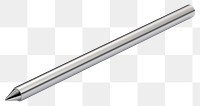 PNG Pencil Chrome material white background simplicity eraser.