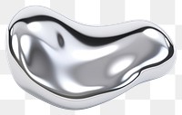 PNG Water tumblr Chrome material chrome silver white background