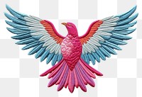PNG Dove embroidery pattern animal. AI generated Image by rawpixel.