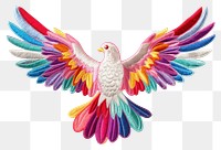 PNG Dove animal bird white background. AI generated Image by rawpixel.