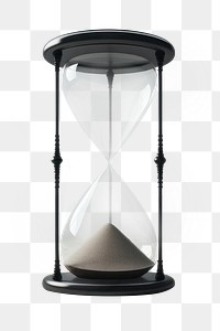 PNG  Hourglass architecture deadline lighting. AI generated Image by rawpixel.