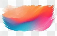 PNG  Colorful brushstroke backgrounds white background creativity. AI generated Image by rawpixel.