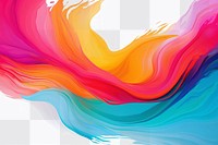 PNG  Colorful brushstroke swirl backgrounds pattern creativity. AI generated Image by rawpixel.