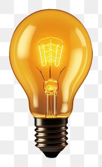 PNG  Light bulb with error icon lightbulb innovation lamp.