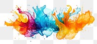 PNG Colorful backgrounds white background creativity. AI generated Image by rawpixel.