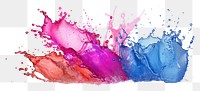 PNG Cosmetics painting purple white background. AI generated Image by rawpixel.