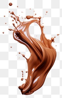 PNG Chocolate refreshment splattered freshness. AI generated Image by rawpixel.
