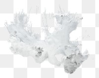 PNG Cloud splattered simplicity splashing. AI generated Image by rawpixel.