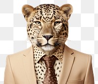 PNG Leopard animal wildlife portrait.