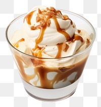 PNG Affogato dessert sundae drink.