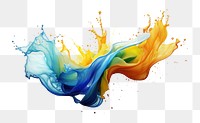 PNG Watercolor backgrounds white background creativity. AI generated Image by rawpixel.