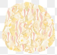 PNG Popcorn marble distort shape backgrounds paper 