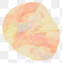 PNG Pancake marble distort shape abstract paper petal.