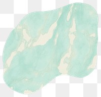 PNG Teal marble distort shape backgrounds turquoise abstract.