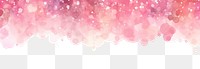 PNG Pink glitter watercolor border outdoors nature backgrounds.