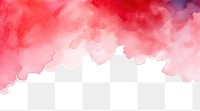 PNG Red color watercolor border backgrounds splattered abstract.