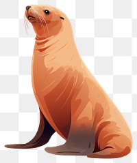 PNG  Animal mammal seal underwater. AI generated Image by rawpixel.
