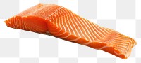 PNG Salmon seafood white background relaxation.