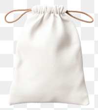 PNG A drawstring bag mockup handbag white white background.