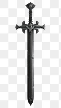 PNG Sword weapon dagger cross.
