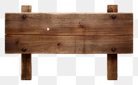 PNG Wooden sign furniture sideboard bench.
