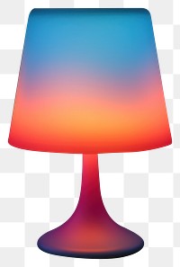 PNG  Abstact gradient illustration table lamp lampshade light pink.
