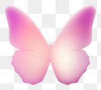 PNG  Abstract blurred gradient illustration butterfly petal pink fragility.