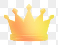 PNG  Abstract blurred gradient illustration crown yellow accessories simplicity.