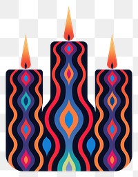 PNG An abstract Graphic Element of candle fire spirituality illuminated.