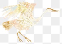 PNG Crane animal bird art.