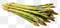 PNG Sheaf of Fresh asparagus vegetable plant food.